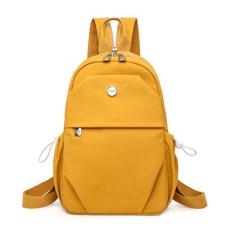 Nylon Backpack Large Capacity Multifunctional Chest Bag College Style Backpack