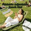 Foldable Beach Mat Waterproof Camping Mat Backrest Picnic Blanket Lawn
