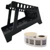 Thermal Label Holder For 4x6 Shipping Printer Labels Desktop Thermal Printer Compatible Easy Load and Dispense