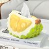 Creative Tissue Storage Box Durian Napkin Dispenser Home Decoration Paper Container  Household