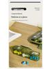 Трехслойный еженедельный органайзер для таблеток с 21 отделением большой вместимости