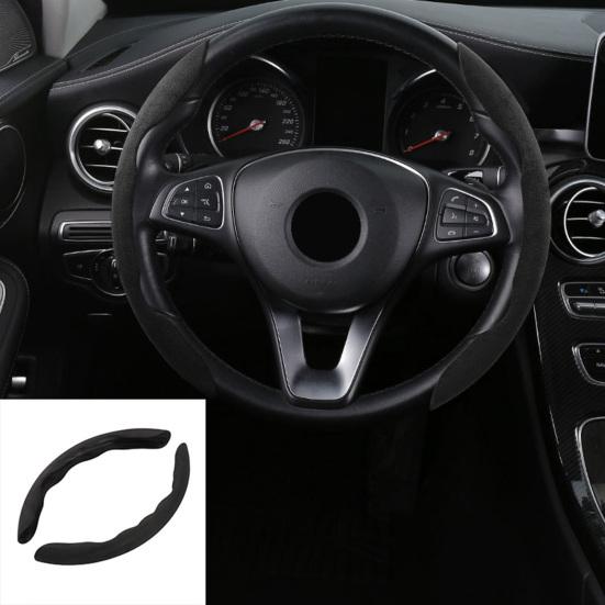 1 пара практичных чехлов, ультратонкий руль, простая защитная установка, универсальный автомобильный чехол на руль
