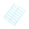 12Sheet Self Adhesive Sticky White Label Writable Name Stickers Blank Note Label