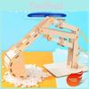 STEM Образовательный Набор Гидравлический Экскаватор Для Детей DIY Научная Игрушка Для Учеников Начальной Школы