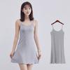 Elegant Women Tank Top Cami Mini Short Dress With Adjustable Spaghetti Straps