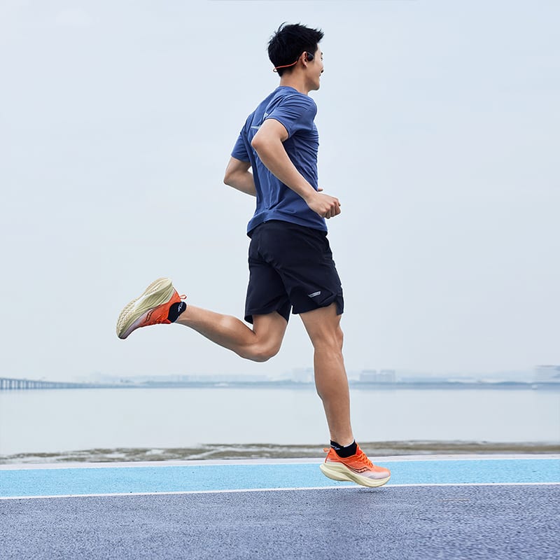 SAUCONY MARSHAL Износостойкие Низкие Беговые Кроссовки Унисекс Оранжево-Бежевые S28225-6