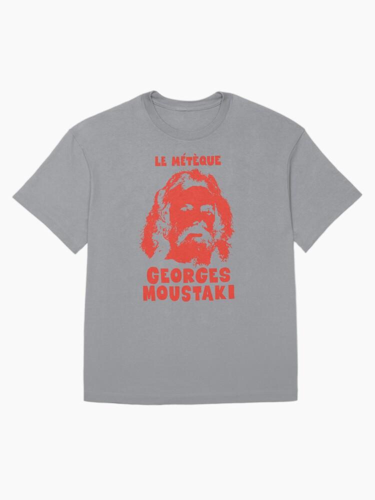édith Piaf Le Métèque - Georges Moustaki Illustration Oversized T-Shirt