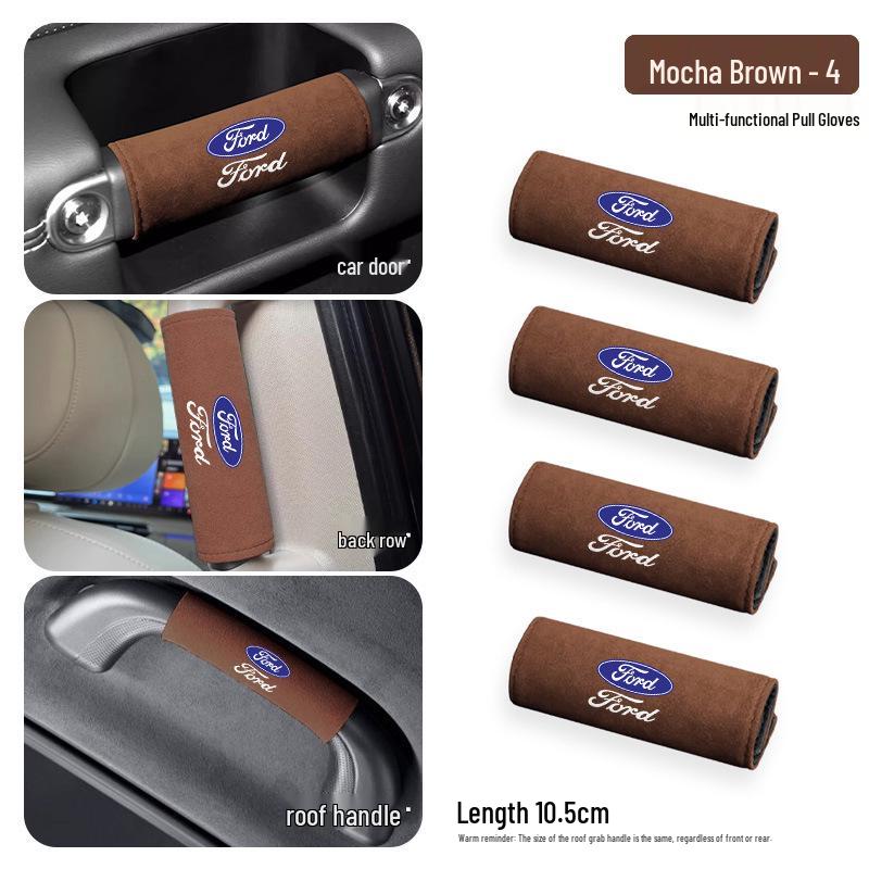 Защитная накладка на ручку потолочного поручня и подлокотник автомобиля – Подходит для Ford Focus, Escort, Kuga, Mondeo