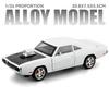 1:24 Зарядное устройство SRT Hellcat Модель игрушечного автомобиля Колесо Рулевое управление Амортизация Модели спортивных автомобилей Игрушки Коллекционный предмет для детей