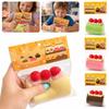 TPR Dessert Squishy Toy Soft Squeezable Squeeze Toy Fashion Squishy Pinch Le  Sensory Play