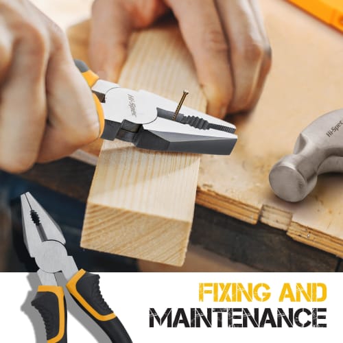 Hi-Spec 20-Piece Household Tool Set, Essential Hand Tools for Home and Office Use, Perfect for Everyday Repairs and Maintenance, Compact DIY Tools wit