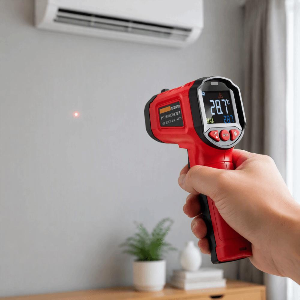 -50℃ To 600℃ Digital Temperature Meter Non-Contact Cooking Thermometer Laser Pyrometer For Home