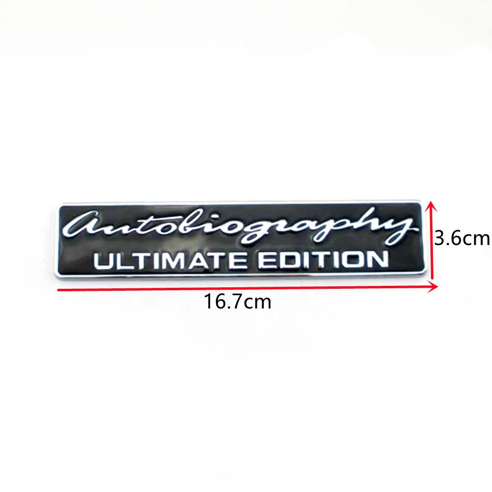 Автобиография SPORT ULTIMATE EDITION Значок Эмблема автомобиля для R-ange-R-over E-voque D-EFENDER D-iscovery Styling Наклейка с логотипом на багажник