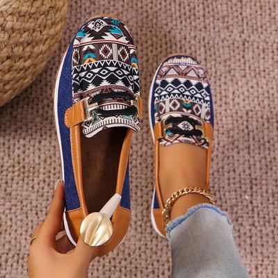 Мода Весна Осень Мода Новые Женские Туфли для Ходьбы с Круглым Носком Сочетание Цветов Повседневные Удобные С Неглубоким Вырезом На Толстой Подошве Кроссовки