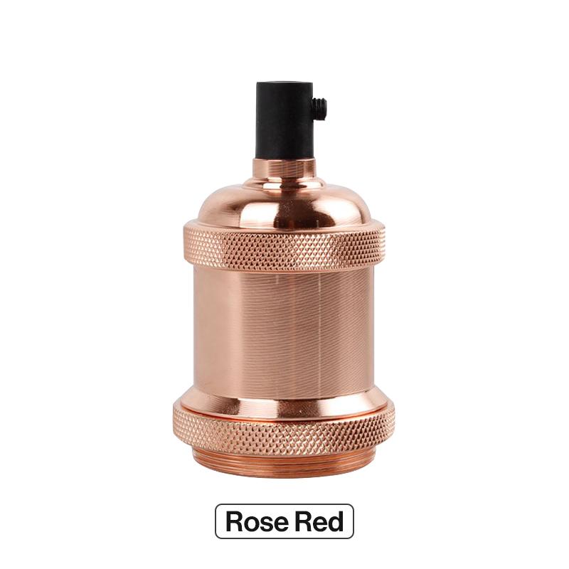 KARWEN Edison Lamp Holder E27 Screw Bulb base 110V 220V Aluminum Light Socket Industrial Retro Fittings Fixture Pendant lights