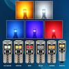 10 шт. T10 W5W 6SMD 3030 Сверхяркий светодиод Canbus Без ошибок Автомобильные внутренние лампы для чтения, купольные лампы, Автомобильная парковочная лампа, Клиновидный