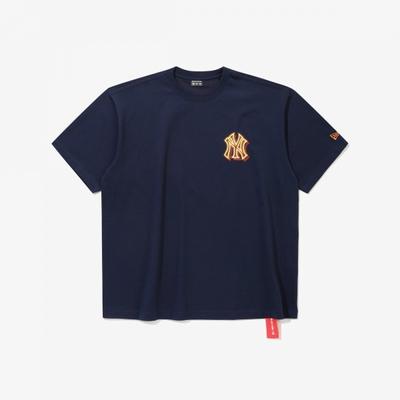 New Era Нью-Йорк Янкиз Чемпионская серия Футболка Темно-синий 15147508
