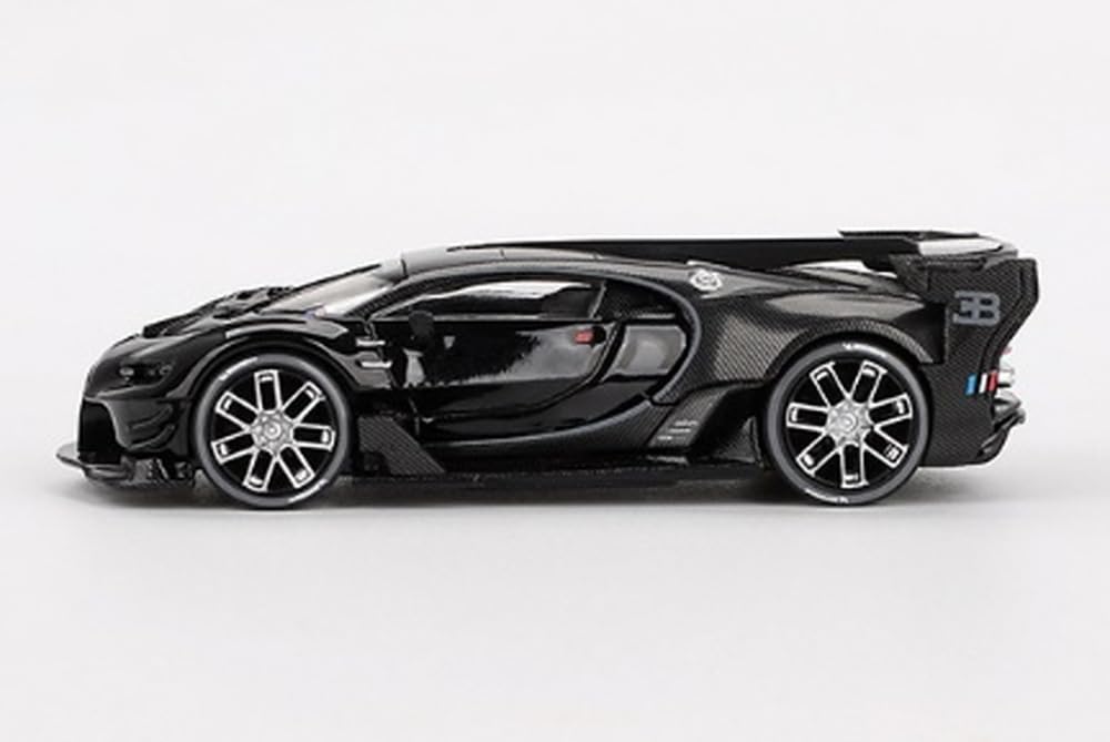 MINI GT 1/64 Bugatti Vision Gran Turismo Black (Left Handle) Completed Product