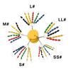 Stopper Rubber Float Oval Float Stops Fishing Line Plug Float Space Beans Fishing Bobber Fish Buoy