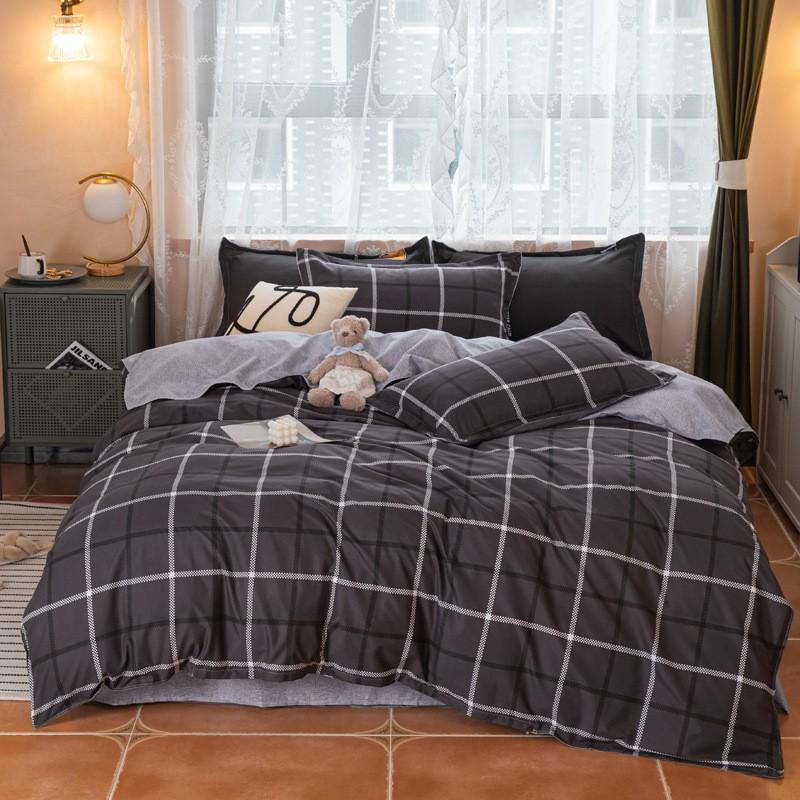 Dorm Bedding Set Soft Aloe Cotton Bed Sheet Plant Multiple Sizes