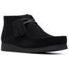 Clarks Замшевая кожаная обувь в британском стиле ретро с круглым носком, удобная, на толстой подошве, прочная, низкая, повседневная, мужские кроссовки, черные 26172823