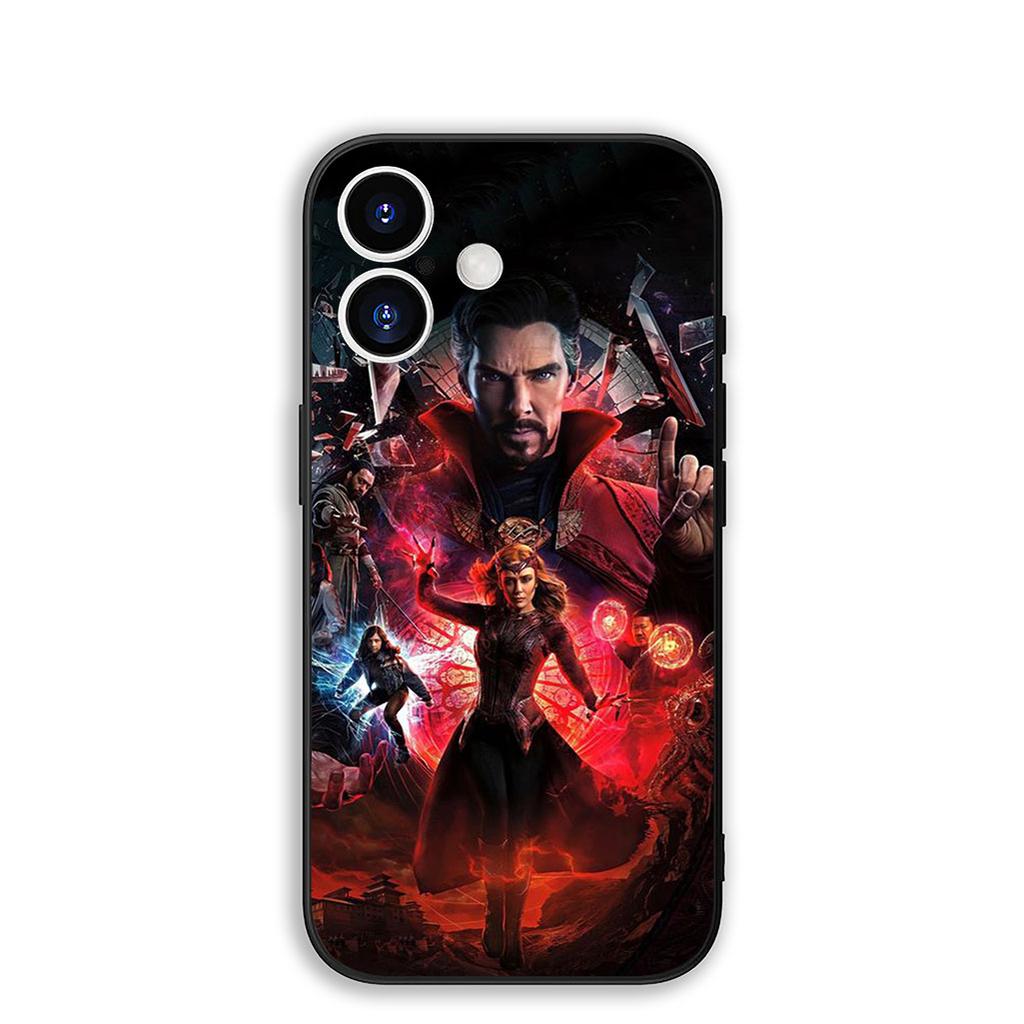 for Apple iPhone 17 16 Plus 13 12 Pro Max Mini X XR Xs ProMax 16E 15+ 17+ Air Phone Case Scarlet Witch Marvel Doctor Strange