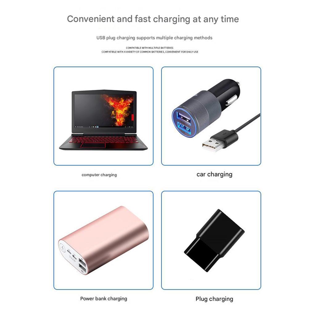 Продвинутые USB-зарядные устройства для аккумуляторов 18650 с защитой от перегрузки по току для предотвращения перезаряда и продления срока службы аккумуляторов