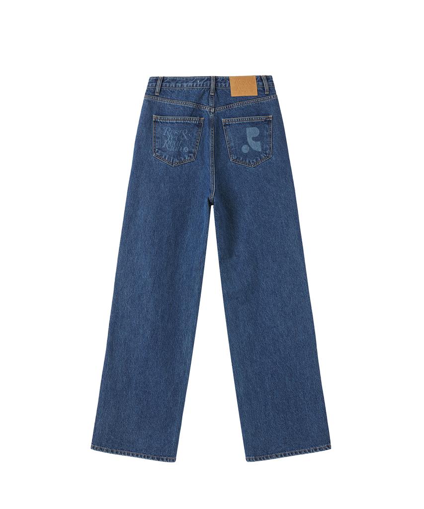 REST&RECREATION Rr Wide Jeans - Blue