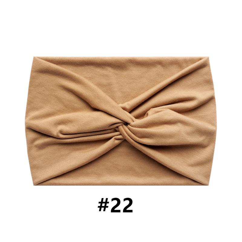 Широкие повязки на голову для женщин Очень большая повязка на голову в виде тюрбана Повязка на голову в стиле бохо Повязка на голову с витым узлом Спортивные эластичные нескользящие повязки на голову для тренировок Аксессуары для больших волос
