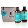 Корейский набор средств по уходу за волосами PILGRIM Anti-Frizz с шампунем без сульфатов 200 мл и кондиционером для волос с аргановым маслом 200 мл | Для женщин и мужчин