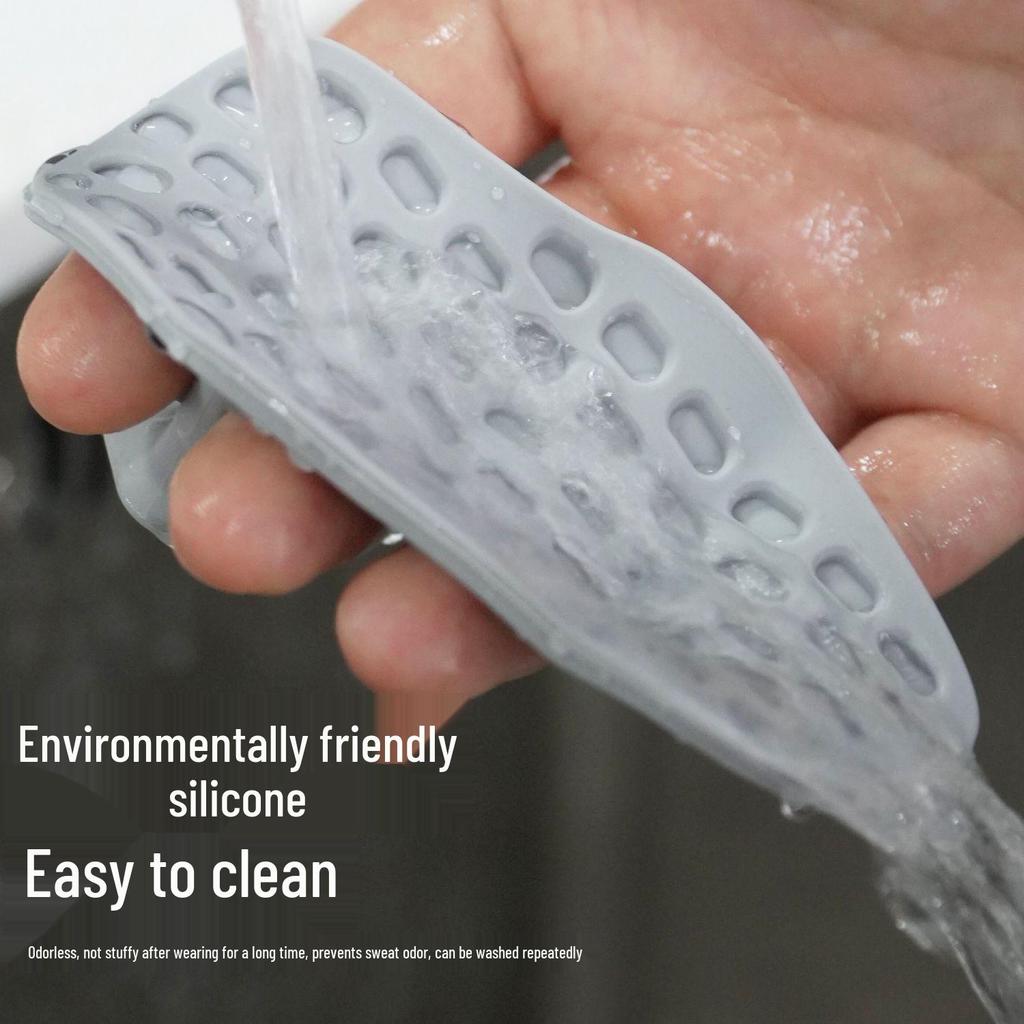 Силиконовый нескользящий коврик для фитнеса и подтягиваний