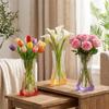 5Pcs Folding Hydroponic Floral Vase Shatterproof Plant Containers  Outdoor Travel