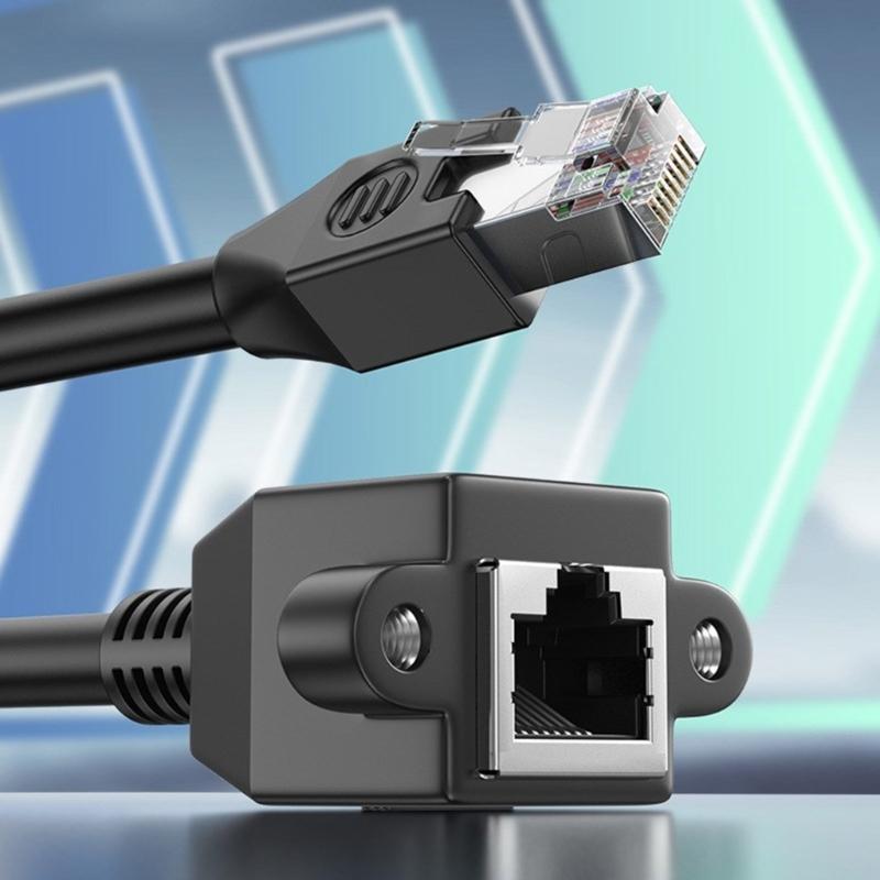 Кабель-удлинитель Cat5 Папа-Мама Поддержка стандарта Cat5 Шнур RJ45 Соединение Папа-Мама