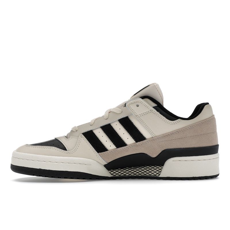 Adidas Forum Low CL Wonder White Black Кроссовки унисекс Cream Core-Black Wonder-Beige IG3901