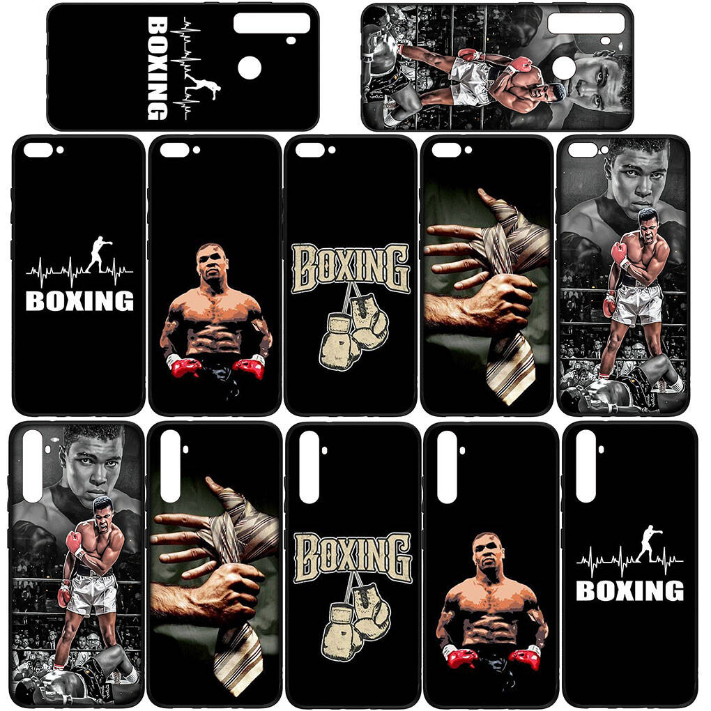 Phone Case for Samsung Galaxy S25 S23 S22 S24 Ultra FE A05 A06 A15 A16 A36 A37 A35 A54 A55 A56 A57 A25 A26 A53 Kickboxing Strong Boxing Gloves Cover