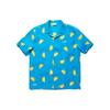 Li Ning X League Of Legends Pool Party Collaboration Fruit Print Casual Short Sleeve Shirt Unisex Shirts Bright-Blue ASHT503-2