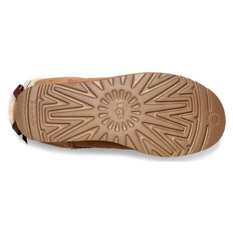 (WMNS) UGG Mini Bailey B2s 'Chestnut' Women's 1153611-CHE