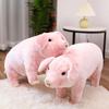 Новый Имитация свиньи Табурет Плюшевая Подушка Животные Мягкие Подушки Дети Взрослые Домашние Животные Подушка Диван Кресло Декор Друг Подарок