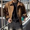 Men's Retro Japanese-American Loose Fit Jacket - Casual Spring/Autumn Style