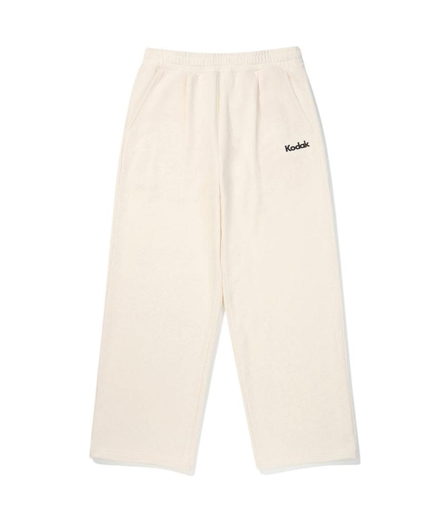 KODAK Scenery Pintuck Wide Pants Ivory