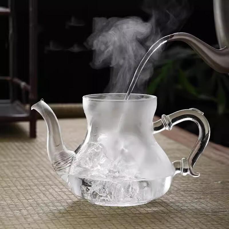 Чайник из высокоборосиликатного стекла Chaxun