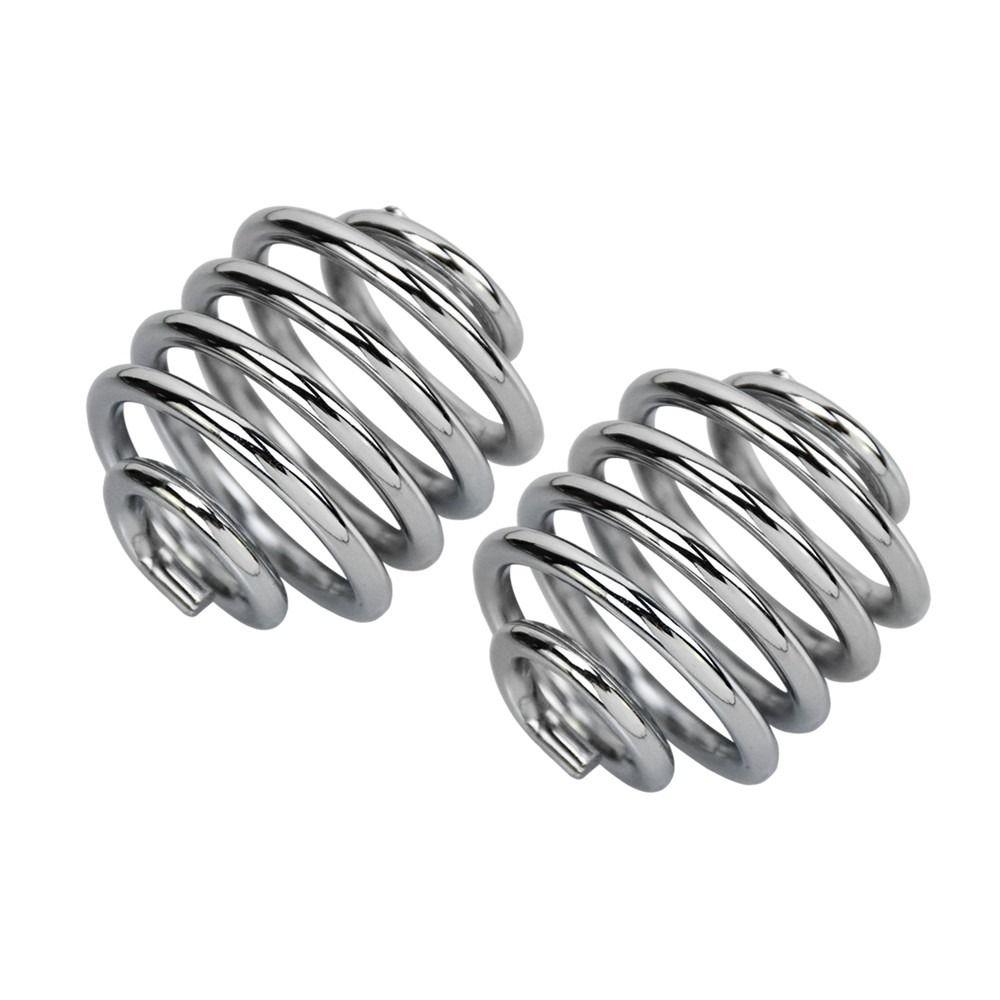 Серебристый Золотой Черный Комплект Креплений Пружин Сиденья Мотоцикла Пружинный Зажим для Harley/Sportster/Honda