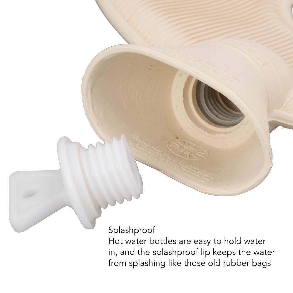 Rubber Hot Water Bag Removable Cover U Shape Warmer Portable Neck Warmer Cervical Warm