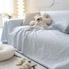 Cool Summer Sofa Cover With Arm For Leather Couch Non Slip Modern Sofa Throw Towel Furniture Protector L Shape
