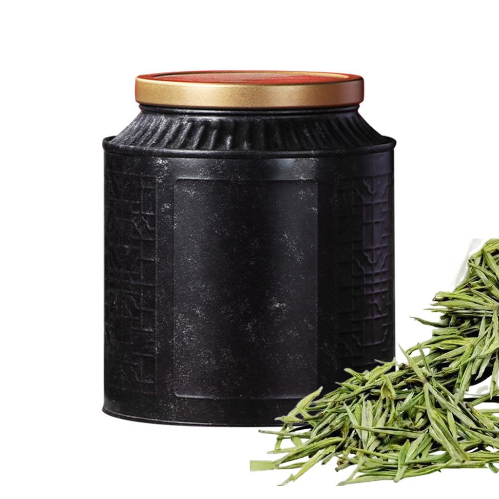 Small Round Kitchen Canisters Empty Tinplate Tea Storage Containers Mini Portable Cookie Candy Box Tea Packagings Box