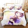 3D Kawii Girls Uma Musume Pretty Derby комплект постельного белья Single Twin Full Queen King Size комплект постельного белья для взрослых и детей, пододеяльники