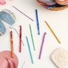 7-14 шт. Алюминиевые Крючки для Вязания Крючком, Спицы для Вязания, Шитья, Плетения, Вязания Крючком, Разноцветные Инструменты для Шитья DIY