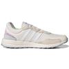 Adidas Retrorun Chalk White женские кроссовки кремово-белые, серо-серые FY6494