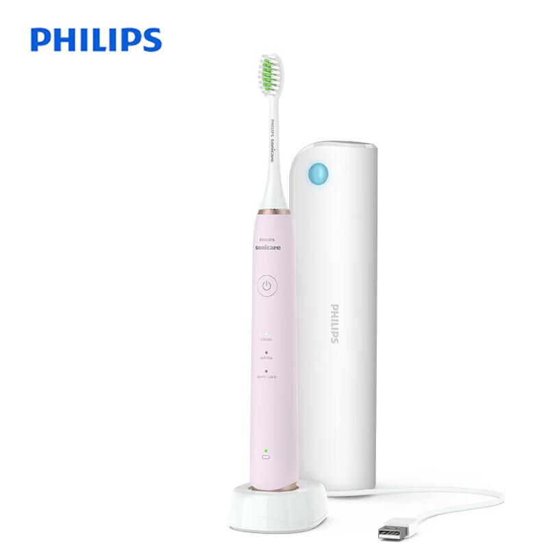 Philips HX2461/04 Звуковая электрическая зубная щетка, вилка CN (адаптер в комплекте)