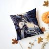 GGhost in the Shell Cushion Cover Washable Linen Pillowcase Soft  for Daily Sofa Bed Home Room Decor